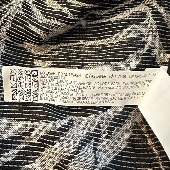 ZARA Basic Women's Size M Oversized Jacket/Coat Animal Print Open Front Pockets - Picture 12 of 16